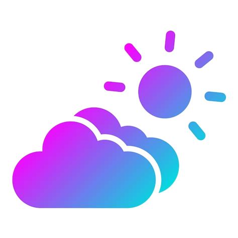 Premium Vector Cloudy Vector Icon Design Illustration