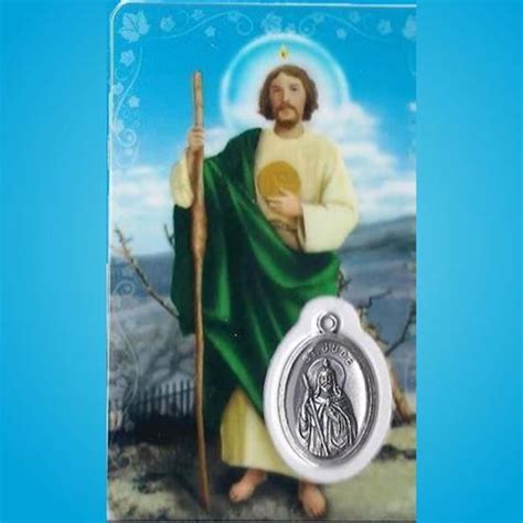 National Shrine Of Saint Jude Saint Jude Prayer Card And Medal