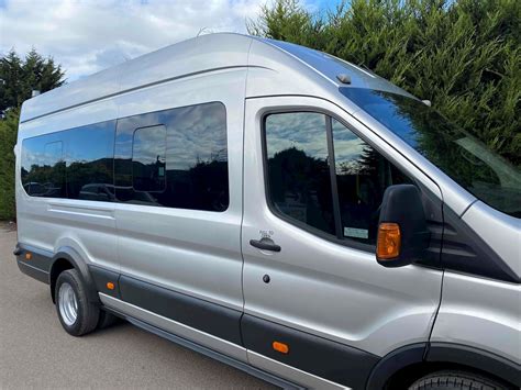 Used 2014 Ford Transit Tdci 460 Trend 22 Minibus 17 Seats Twin Rear Wheel Silver For Sale