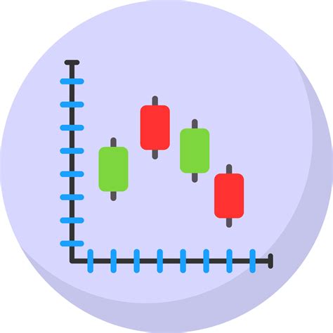 Candlestick Chart Vector Icon Design 25197768 Vector Art At Vecteezy