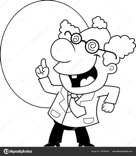 Cartoon Mad Scientist Stock Vector By Cthoman