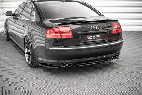 Rear Splitter For Audi S8 D3 Gloss Black Our Offer Audi A8 S8