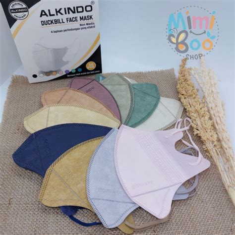 Jual Duckbill Alkindo Ply Mix Warna Isi Pcs Shopee Indonesia