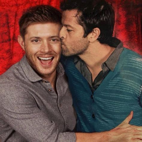 Cockles Kiss Destiel Jensen And Misha Supernatural Dean