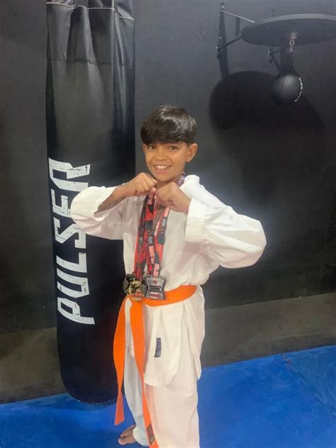 Conhe A O Menino Pedro Estrela Mirim Do Taekwondo De Carm Polis De Minas