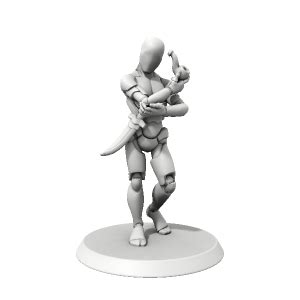 Apr Outlaw Pose Made With Hero Forge