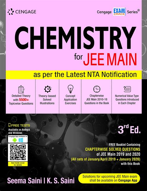 Chemistry for JEE Main, 3rd edition by Cengage India | Goodreads