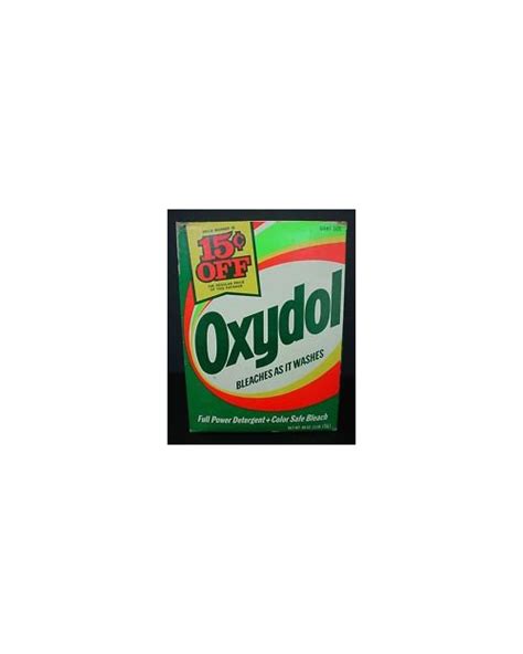 Who remembers OXYDOL original powder?