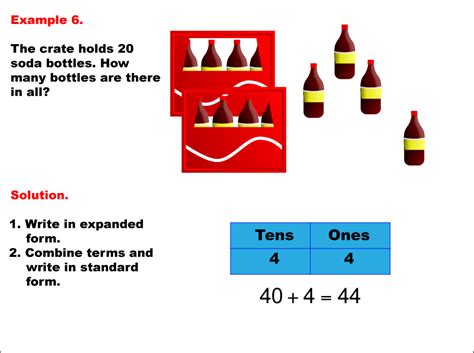 Math Example Numbers Models Of Numbers In Expanded Form Example