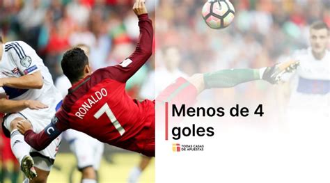 Qué significa menos de 4 goles en apuestas deportivas