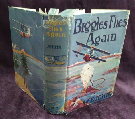 Biggles Flies Again By W E Johns Very Good Hardcover 1935 Reprint