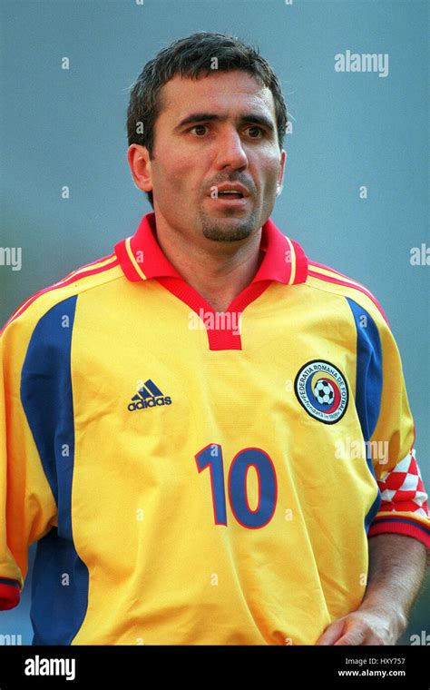 Gheorghe Hagi Romania And Galatasaray 17 June 2000 Stock Photo 137051971