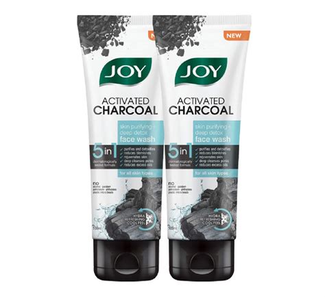 Joy Charcoal Face Wash For Oil Control Dirt Removal X Ml Value