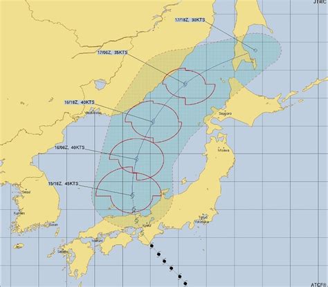 【台風7号最新】気象庁の進路予想と米軍、ヨーロッパの見方 2023年8月16日6時現在 社会 福井のニュース 福井新聞online