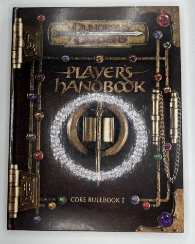 Dungeons Dragons Player S Handbook Core Rulebook Hardback