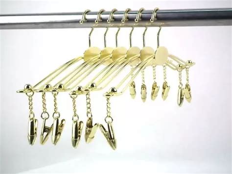 Cabides Lingerie Metal Liso Dourado Ouro Adulto Pe As Mercadolivre