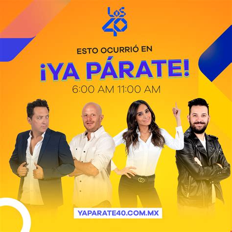 ¡ya Párate Completo 06112020 Audio ¡ya Párate Lo Mejor De ¡ya