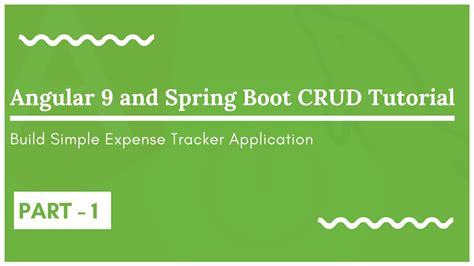 01 Angular 9 And Spring Boot CRUD Tutorial Introduction To Course And