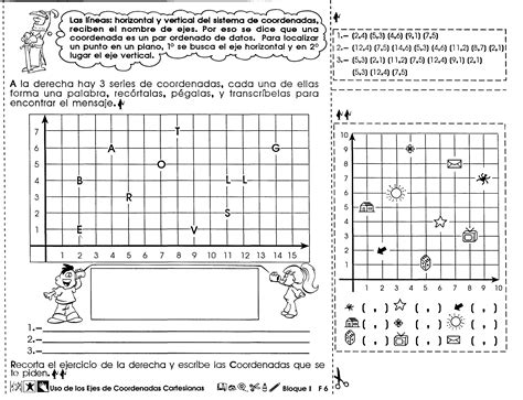 Atividade Plano Cartesiano 6 Ano Librain