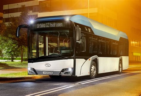 Ratp Beginning Tests Of Solaris Urbino Hydrogen Bus In Paris Green