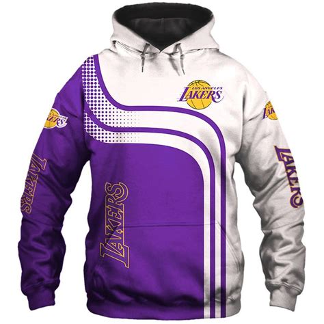 Los Angeles Lakers Hoodie 3d Cheap Basketball Sweatshirt For Fans Jack