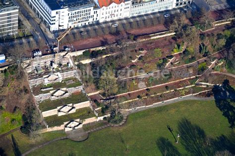 Kassel Aus Der Vogelperspektive Terrassen Parkanlage Am Ehrenmal