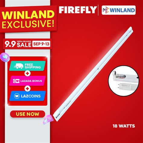 Firefly By Winland T Led Tube Box Type Set W Led Lamp Ebts Dl