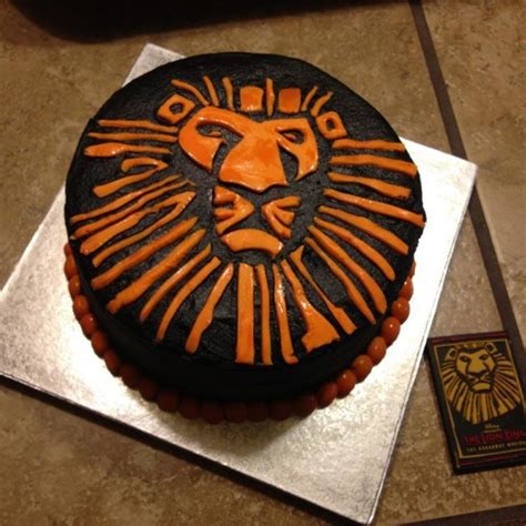 Broadway Lion King Birthday Cake - CakeCentral.com