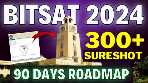 BITSAT 2024 Last 90 Days Roadmap For 300 Marks How To Crack BITSAT