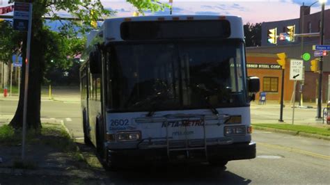 NFTA METRO RIDE ROUTE 26 OUTBOUND FULL ROUTE BUS 2602 2006