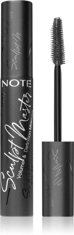 Note Cosmetique Sculpt Master Mascara Volumizzante Per Ciglia Definite