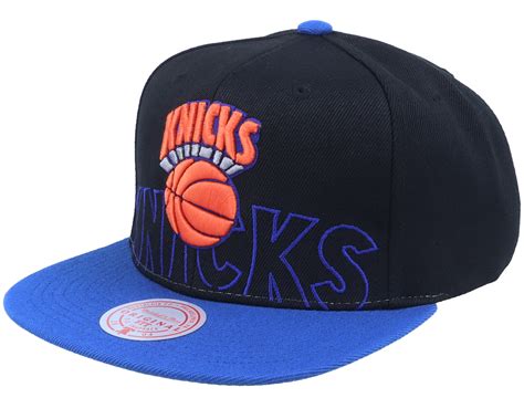 New York Knicks New York Knicks Low Big Face Black/blue | Hatstoreworld.com