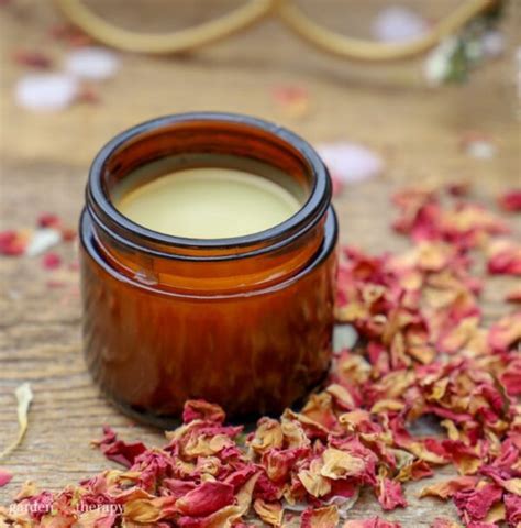 Romantic Beeswax Massage Balm Recipe With Rose Garden Therapy