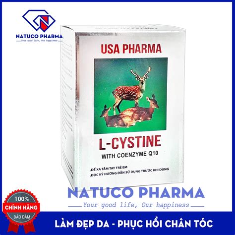 Sẵn Còn Viên uống L-Cystine with Coenzyme Q10 giúp đẹp da, khỏe tóc ...