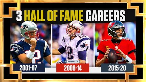 Tom Brady Three Hall Of Fame Careers YouTube