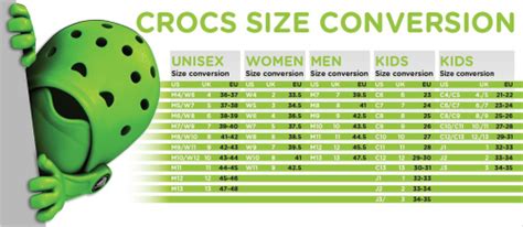 Crocs Size Chart For Kids