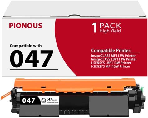 Amazon CYMBAINK Compatible 047 Black Toner Cartridge Replacement