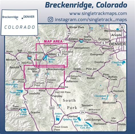 Breckenridge Trail Map (Summit County)