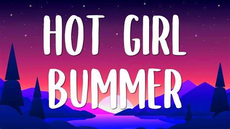 Hot Girl Bummer Blackbear Lyrics YouTube