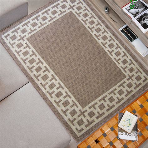 Tapete Estilo Sisal Eco Nature Supreme 70 Marrom E Bege 1 50 X 2 00