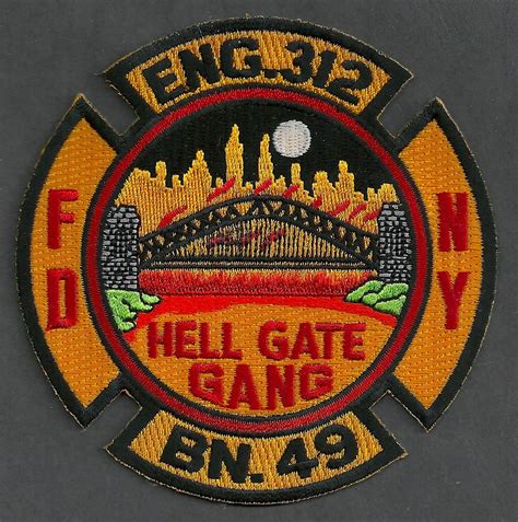 Fdny Queens New York Engine Company Fire Patch