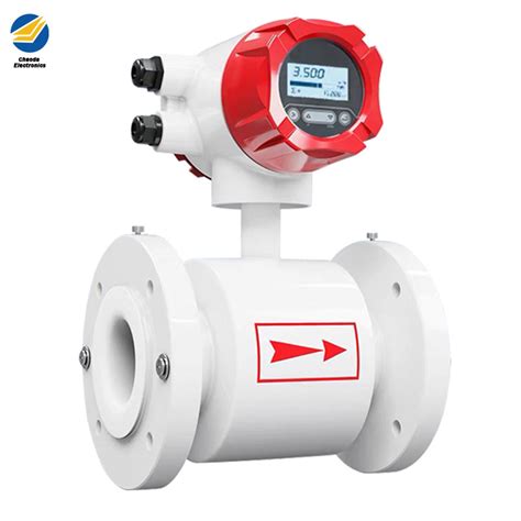 Industrial Wastewater Digital Electromagnetic Liquid Flowmeter Ma