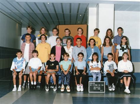 Photo de classe 6 F de 1998 Collège L etang De L or Copains d avant