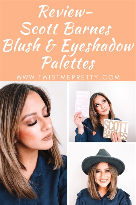 Scott Barnes Blush & Eyeshadow Palettes Reviewed - Twist Me Pretty