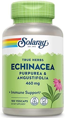 Amazon Solaray Echinacea Purpurea Angustifolia Root 460 Mg