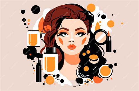 Premium Vector Beauty Woman With Perfect Makeup Beautiful