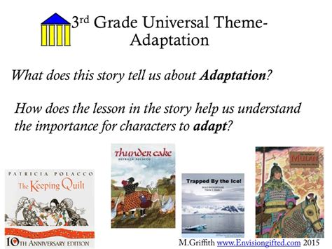 Universal Theme Adaptation Envision Ted