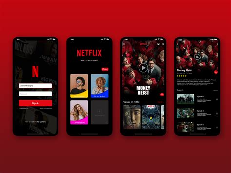 Netflix Redesign Ui Concept Netflix App Design Movie App