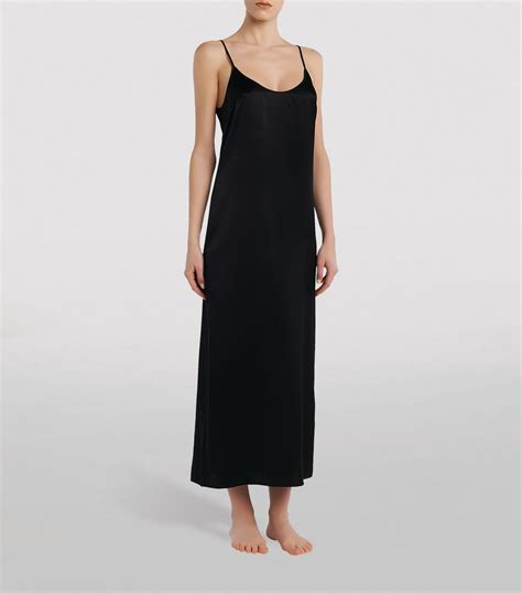 La Perla Entry Silk Longline Slip Dress Harrods Hk