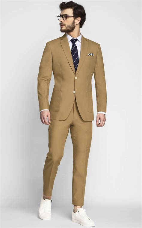 Sage Green Cotton Suit Sustainable Custom Menswear By A I